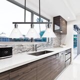 Toolight staklo metalna stropna svjetilka APP318-3CP | shoptok.hr