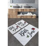 Amalfi djt multicolor bathmat set (3 pieces)