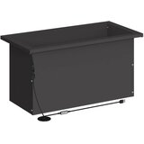  Vrtna posuda za sadnju s LED svjetlom 2 kom. Crna - Crna 30 x 60 x 30 cm 2 | shoptok.hr