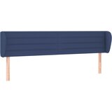 Maison Chic Vzglavna omarica - Nočna omarica - Posteljna omarica z ušesi modro 163x23x78/88 cm blago, (21708771) Cene