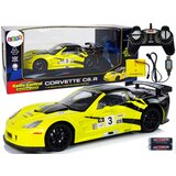  Auto na daljinsko upravljanje 1:18 Corvette C6.R - žuti Cijene