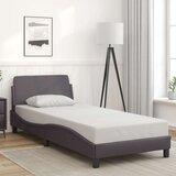  Okvir za krevet Dover sivi 80 x 200 cm od umjetne kože | shoptok.hr