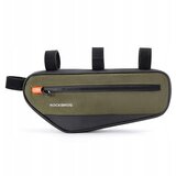 ROCKBROS torba kolesarska higijska vrečka za okvir 1,7L zeleno-črna trpežna, (21994339) | Shoptok.si