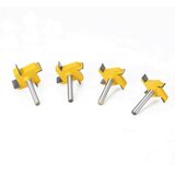 TwoTrees četverorezni glodalni alat 6mm set od 4 kom - žuto Cijene
