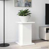  Stalak za biljke Bijela 30 5 x 30 x 43 cm Konstruirano drvo - Bijela 30 5 x 30 x 43 cm 1 | shoptok.hr