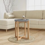  Stolić za kavu sivi 41x41x48,5 cm konstruirano drvo i borovina | shoptok.hr