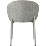 CARRYHOME STOL, kovina, tekstil rjavosiva | Shoptok.si