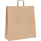 vidaXL Papirnate vrečke 250 kosov z ročaji rjave barve 45x17x48 cm | Shoptok.si