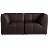 Makamii Temno vijolična sedežna garnitura iz umetnega usnja 180 cm Aloha – | Shoptok.si