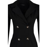 Trendyol Black Buttoned Jacket Dress | shoptok.hr