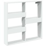 vidaXL Zidni ormarić bijeli 80 x 15 x 80 cm od konstruiranog drva | shoptok.hr