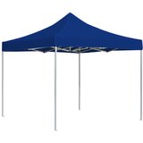 vidaXL Profesionalni šotor za zabave aluminij 3x3 m moder | Shoptok.si