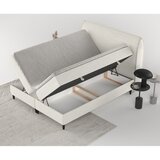 Maison de Rêve Kremno bela boxspring postelja s prostorom za shranjevanje 180x200 cm Melba – | Shoptok.si