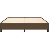  Posteljni okvir temno rjav 180x200 cm blago | Shoptok.si