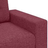  Dvosjed, sofa, vino crvena, 160x77x82 cm, tkanina | shoptok.hr