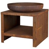 Esschert Design kurišče s prostorom za les 62 cm rjasto, (21039335) Cene
