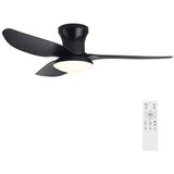  Brilagi - LED prigušiva plafonski ventilator LED/30W/230V 3000-6500K crna + daljinski upravljač | Eponuda.com