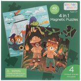 Stephen Joseph 4-stranske magnetne puzzle ZOO Cene