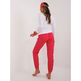 CLM Pyjamas--PI-90175/2646.41X-white-red | Shoptok.si