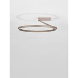 Nova Luce Aluminijasta LED zatemnitvena stropna svetilka v rožnato zlati Tilia – | Shoptok.si