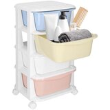  Ha0214 mobilni ormar na kotačima s 4 ladice | shoptok.hr