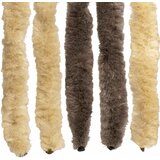  Zavjesa protiv insekata Chenille Tamno smeđa i bež 90 x 220 cm | shoptok.hr