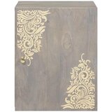  Ormar za Zid Zidne Siva 38 x 33 x 48 cm Čvrsto drvo manga | shoptok.hr