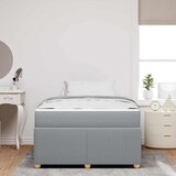  Krevetna konstrukcija Svijetlo siva 120 x 200 cm tkanina | Eponuda.com