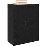  Ormarčići montirani na zid 2 pcs Crni hrast 69.5 x 34 x 90 cm | shoptok.hr