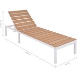  5-Dijelna vrtna garnitura od aluminija i WPC-a s jastucima | shoptok.hr