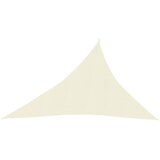  Senčno jadro 160 g/m² krem 3x4x5 m HDPE | Shoptok.si