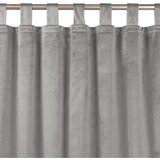  Curtain VILA color gray style classic 10cm tab tops velvet 400x300 HOMEDE | shoptok.hr