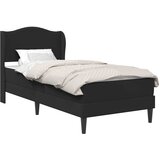  Krevetna konstrukcija Crna 90 x 190 cm Umjetna koža | shoptok.hr