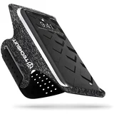 športni nosilec za roko (TH10) – Za telefone do 6,5" – Siva / bela