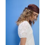 Sinsay Pamučna ажurna midi haljina s naborima | shoptok.hr