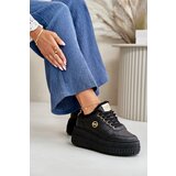 Boto Sneakers Women Sports Shoes Insulated On Massive Sole Black Ardiela | shoptok.hr