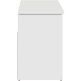 vidaXL Klupa za cipele visoki sjaj bijela 102x30,5x45 cm izrađeno drvo | shoptok.hr