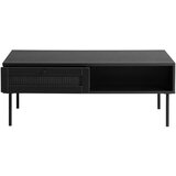 Unique Furniture Črna mizica 60x110 cm Pensacola – Cene