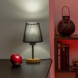  Brilagi - Stona lampa NUBILA WOOD 1xE27/25W/230V hrast/crna | Eponuda.com