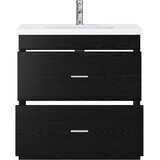  Set namještaja za kupaonicu Crni hrast 81 x 40 x 84,5 cm | shoptok.hr