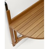 Kave Home Obesna balkonska miza iz masivne akacije 50x70 cm Amarilis – | Shoptok.si