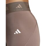 Adidas Športne hlače 'Hyperglam' čokolada / bela | Shoptok.si