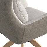 Bessagi Home Naslanjač Neelia, Sivobež, Vrtljiv | Shoptok.si
