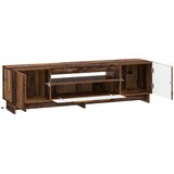  LED TV kabinet Staro drvo Konstruirano drvo | shoptok.hr