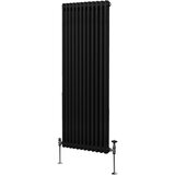 Monster tradicionalni radiator z 2 stolpcema - 1800 x 562 mm - črn, (21569822) Cene