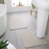 Catherine Lansfield Bež kupaonske prostirke u setu 2 kom za WC 50x80 cm Anti-Bacterial – | shoptok.hr