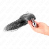 Kink Analni Čep With Tail Grey (m) | Shoptok.si
