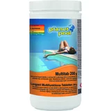 PLANET POOL Klorove tablete z algicidom in flokulantom Planet Pool Multitab (za dezinfekcijo, zatiranje alg, bistrenje bazenske vode, 1 kg/200 g)