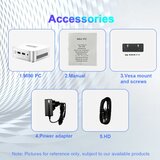 MAGCUBIC mini pc intel N150, ram 8GB, ssd m.2 512GB, windows 11 pro | Eponuda.com