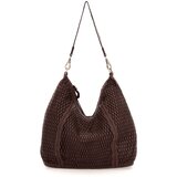 Campomaggi Torbe za čez ramo C040730ND-X2489 MONOSPALLA Kostanjeva | Shoptok.si